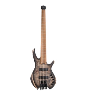 CORT SPACE5SDB BASS GİTAR, HEADLESS, 5 TELLİ, STAR DUST BLACK