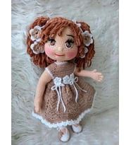 Ceylin Bebek Amigurumi Organik Oyuncak