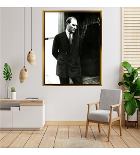 ÇERÇEVELİ ATATÜRK TABLO S309
