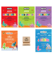 Okyanus 4. Sınıf Master Matematik Fen Paragraf Tüm Dersler ve 4lü Deneme 5li Set + Telefon Standı