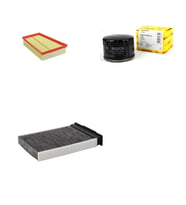 Bosch Filtre Bakım Seti Renault Megane II 2.0 Benzinli 2002-2009 Hava + Yağ F. + Polen Filtre Bosch