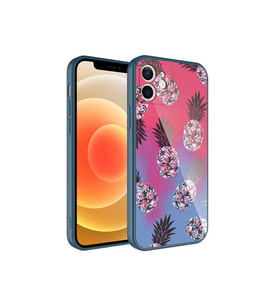 Apple iPhone 11 Pro Max Uyumlu Kılıf Kamera Korumalı Desenli Sert Silikon Zore Epoksi Kapak