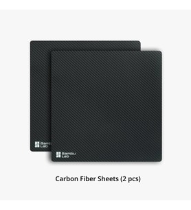 Bambu Lab Efektli Tabla Sticker - Karbon Fiber - X1/P1/A1 Serisi