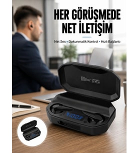 Çağrı Cevaplayabilen Akıllı Saat 5.2 Bluetooth Bağlantılı Kulaklık Yeni Nesil