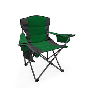Katlanır Kamp Piknik Sandalyesi - Madfox Echo - Bardaklıklı - Yeşil - 547288