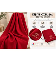 Kişiye Özel Logo Baskılı Polar Şal – 10Adet Dijital Baskı Kurumsal Firma Şalı 70*170