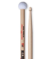 Vic Firth V5ADT American Classic 5A Dual-Tone Baget  Çift Taraflı - Keçe ve Ahşap Uç - Çok Yönlü