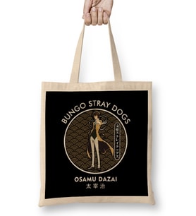 Bungo Stray Dogs Osamu Dazai Circle Bez Çanta Uzun Saplı