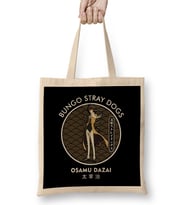 Bungo Stray Dogs Osamu Dazai Circle Bez Çanta Uzun Saplı