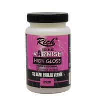 Rich Hıgh Gloss Su Bazlı Vernik Parlak 250Cc
