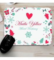 Kişiye Özel Kalpli Sevgiliye Özel Mouse Pad