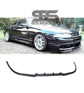 Nissan Skyline R33 Cupra R Uyumlu Ön Lip Mat Siyah Ön Tampon Lip