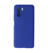 Xiaomi Poco F3 Kılıf First Silikon - Lacivert