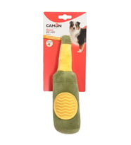 Camon Şişe Şeklinde Gıcırtılı Sesli Polyester Köpek Oyuncağı 29 Cm