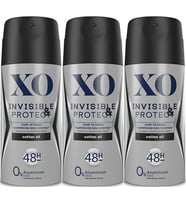 XO Deodorant 150ML Men-Erkek Invisible & Protect (3 Lü Set)
