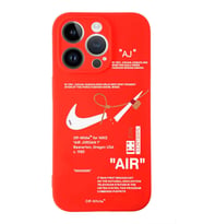 Apple iPhone 14 Pro  Lansman Kılıf Sneakers  Tasarımlı Altı Kapalı İçi Kadife Kaplı  Kapak (Şeffaf)