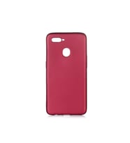 Oppo A12 Uyumlu Kılıf Zore Premier Silikon Kapak (Mürdüm)