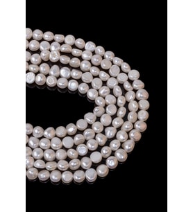 6 MM İnci Dizi AA (Beyaz)