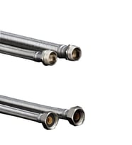 Mey İthalat® 3/8X3/8 Nipelli Flex Hortum 20 cm