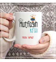 Kişiye Özel Fotoğraf Baskılı Mutafağın Kralı Kupa Bardak