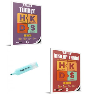 LGS 8.Sınıf Türkçe Ve İnkılap Haftalık Kazanım Deneme Sınavı
