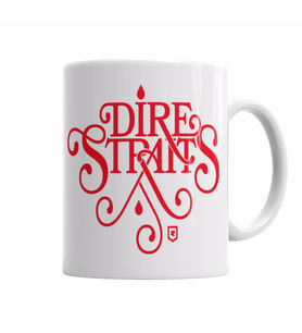 Dire Straits   Queen Fleetwood Mac Eagles Led Zeppelin Eric Clapton Kupa Bardak Porselen