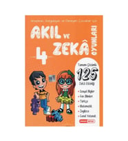 Kırmızı Beyaz Yayınları 4. Sınıf Akıl ve Zeka Oyunları