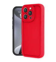 Apple İphone 16 Pro Kılıf Viera Silikon - Kırmızı