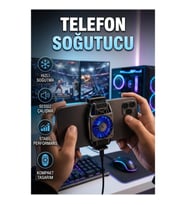 Telefon Soğutucu Fan Kompakt Aktif Soğutma Sistemi