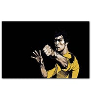 Cakatablo Bruce Lee Dövüş Sanatı Figürü MDF Tablo
