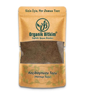 Organik Bitkim Keçiboynuzu Tozu (Harnup Tozu) 150 gr