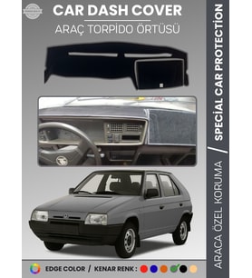 SKODA FAVORİT (1987-1995) Torpido Örtüsü Ön Göğüs Halı Torpido Koruma Birebir Uyum Kaymaz UV Koruma