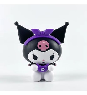 Kawaii Sanrio Kuromi Karikatür Figür Model -4