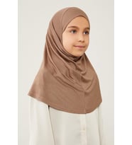 Lavender Pratik Çocuk Eşarp Karamel CPX0304