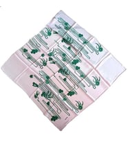 Aker Sura İpek Eşarp 36756 Pembe Karışık Desen