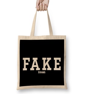 Fake Friends Bez Çanta Uzun Saplı