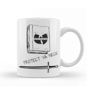 Protect Ya Neck Wu Tang Clan Forever Kupa Bardak Porselen