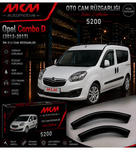 Opel Combo D (2012-2017) 2'li Ön Mugen Cam Rüzgarlığı