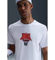 Nike Dri-FIT Tee OC 3 Graphic White Tshirt Erkek Grafik Baskılı Tişört Beyaz