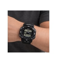 Erkek Su Geçirmez Spor Siyah Alarm Kronometre Şafak Sayar Outdoor Dayanıklı Asker Kol Saati