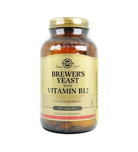 Solgar Brewer's Yeast with Vitamin B12 250 Tablet