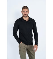 T-SHIRT TACTICAL U.KOL PİKE - 802 (Siyah)