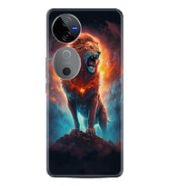 Vivo V40 5G Kılıf Boutique Baskılı Resimli Arslan Pcode -062