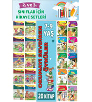2.ve 3.Sınıflar İçin Okuma Alışkanlığı Kazandıran Mükemmel 20 li  Hikaye Seti 3