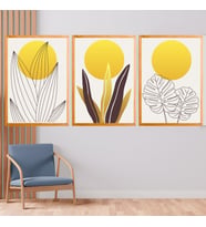 Modern Ahşap Çerçeve Tablo 006
