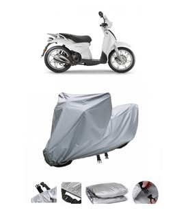 Aprilia Scarabeo 100  Gri Motosiklet Brandası ARKA ÇANTA UYUMLU DEĞİLDİR