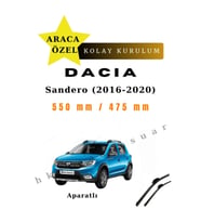 Dacia Sandero (2016-2020) Araca Özel Silecek Ön İki
