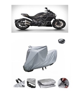 Ducati Diavel Carbon  Su Geçirmez Motosiklet Brandası ARKA ÇANTA UYUMLU