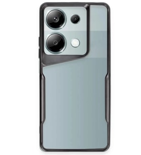 Redmi Note 13 Pro 4G Kılıf Boyi Silikon Kapak - Siyah