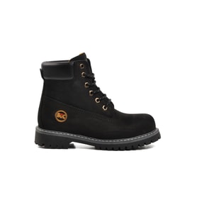 Bulldozer Siyah Nubuk Su İtici Hakiki Deri Unisex Bot 240602 G (DUMAN-SIYAH)